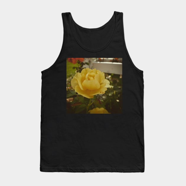 Rose of yellow Tank Top by LeeAnnaRose96